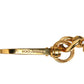 Dolce & Gabbana Black Leather Pearl Chain Bag Accessory Shoulder Strap