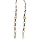 Dolce & Gabbana Black Leather Gold Chain Bag Accessory Shoulder Strap