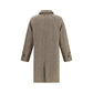Burberry Brown Cotton Coat