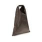 MM6 Brown Polyethylene Handbag