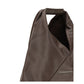 MM6 Brown Polyethylene Handbag