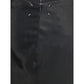 Margiela Black Acetate Midi Skirt