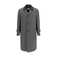 Margiela Gray Fleece Wool Coat Mens Jacket
