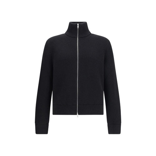 Margiela Zipped Cotton Cardigan Mens Cardigan Mens Sweater