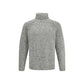 ZEGNA Cashmere and Wool Turtleneck Sweater Mens Sweater