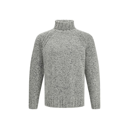ZEGNA Cashmere and Wool Turtleneck Sweater Mens Sweater
