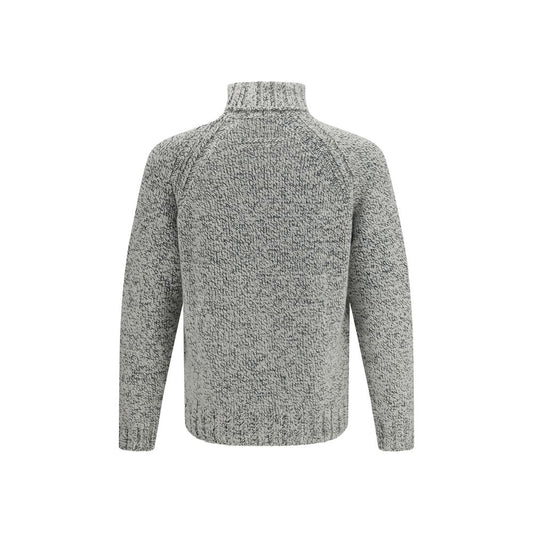 ZEGNA Cashmere and Wool Turtleneck Sweater Mens Sweater
