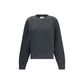 Ami Paris Gray Cotton Sweatshirt