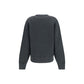 Ami Paris Gray Cotton Sweatshirt