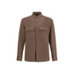 ZEGNA Wool Ovs-overshirt Mens Jacket