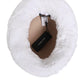 Dolce & Gabbana White Modacrylic Fur Bucket Men Capello Hat