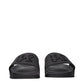 Palm Angels Black Cotton Slippers