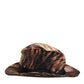 Dolce & Gabbana Multicolor Cotton Blend Fedora Capello Men Hat