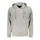Accademia Militare Grigio Cotton Men's Hoodie Sweatshirt