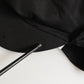 Dolce & Gabbana Black Cotton Stretch Newsboy Cloth Capello Hat