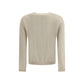 Max Mara Cream Cotton Sweatshirt
