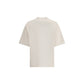 Max Mara White Polyester T-Shirt