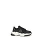 Philipp Plein Black Polyester Athletic Sneakers
