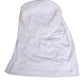 Dolce & Gabbana White Cotton DG Logo Plaque Baseball Balaclava Hat