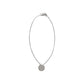 MM6 Silver Brass Necklace