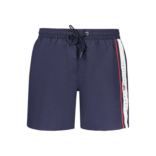 Norway 1963 Blue Polyamide Swimwear Mens Swim