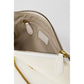 PINKO Cream Leather Clutch Bag Womens Clutch Bag