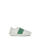Valentino Garavani White Calf Leather Bos Taurus Low Top Sneakers