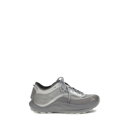 ROA Gray Polyamide Athletic Sneakers