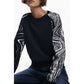 Desigual Black Polyester Sweater