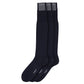 ZEGNA Navy Blue Wool Socks
