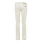Jacob Cohen White Cotton Skinny Jeans