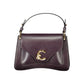 Coccinelle Purple Leather Handbag