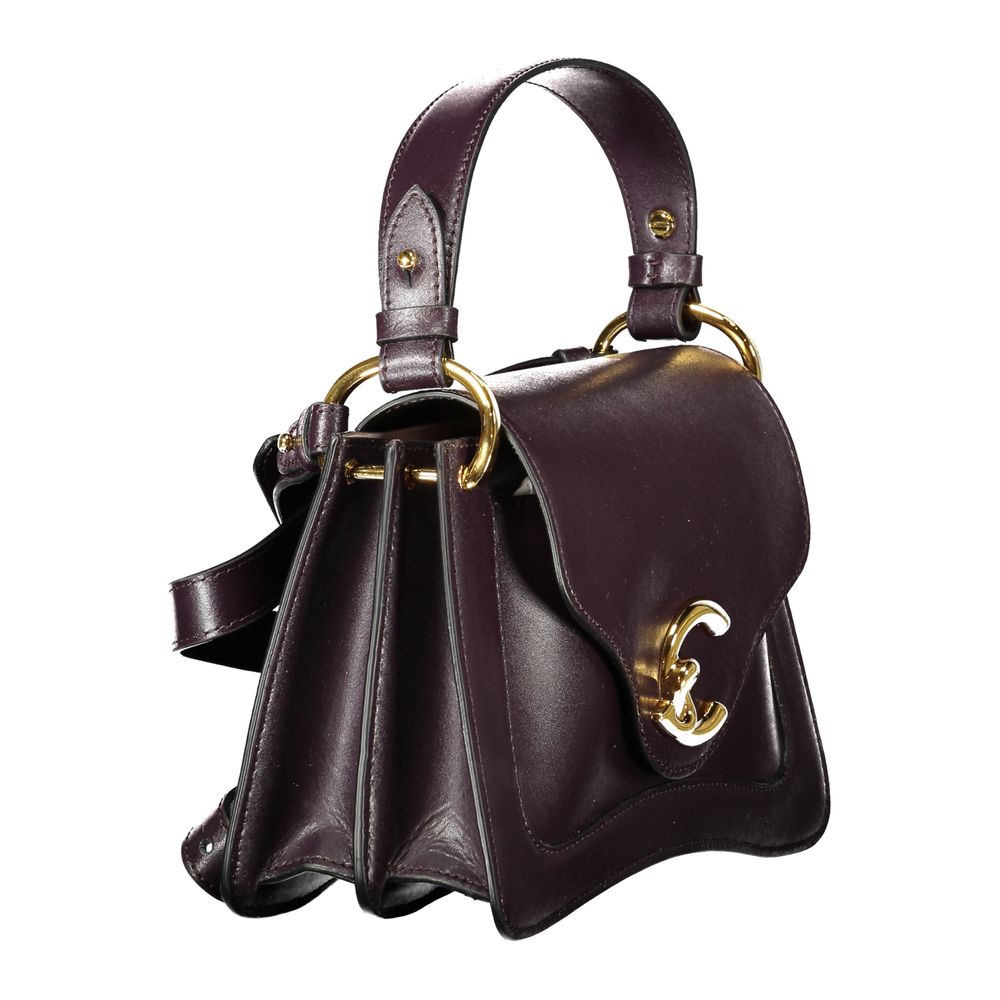 Coccinelle Purple Leather Handbag