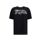 Balmain Black Cotton T-Shirt