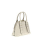 PINKO White Calf Leather Bos Taurus Handbag