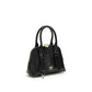 PINKO Black Calf Leather Bos Taurus Handbag