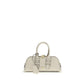 PINKO White Calf Leather Bos Taurus Handbag