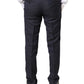 Dolce & Gabbana Gray Wool Formal Dress Men Trousers Pants