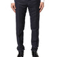 Dolce & Gabbana Gray Wool Formal Dress Men Trousers Pants