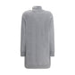 Balmain Gray Cashmere Casual Dress