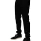 Dolce & Gabbana Black Cotton Stretch Skinny Men Denim Jeans