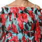 Dolce & Gabbana Multicolor Romantic Floral Silk Chiffon Dress