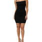 Dolce & Gabbana Black Faux Pearl Cotton Sheath Mini Dress