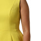 Dolce & Gabbana Yellow A-line Sheath Sleeveless Mini Dress