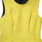 Dolce & Gabbana Yellow A-line Sheath Sleeveless Mini Dress