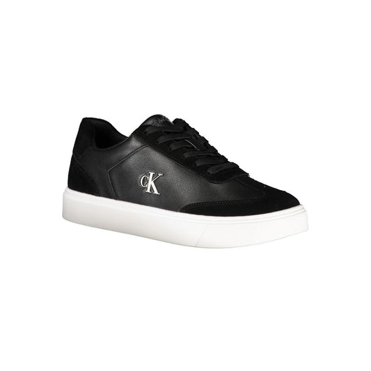 Calvin Klein Black Polyester Sneaker