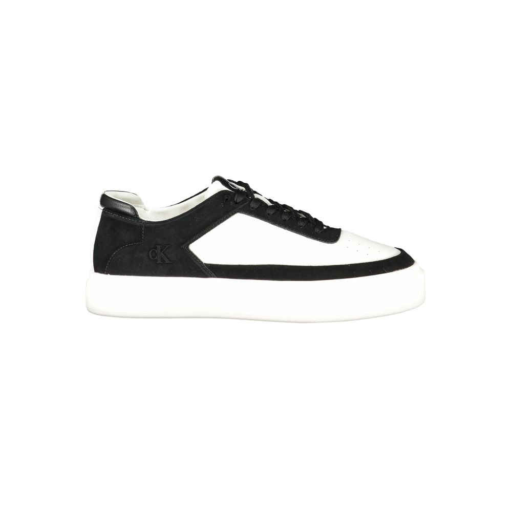 Calvin Klein White Polyester Sneaker
