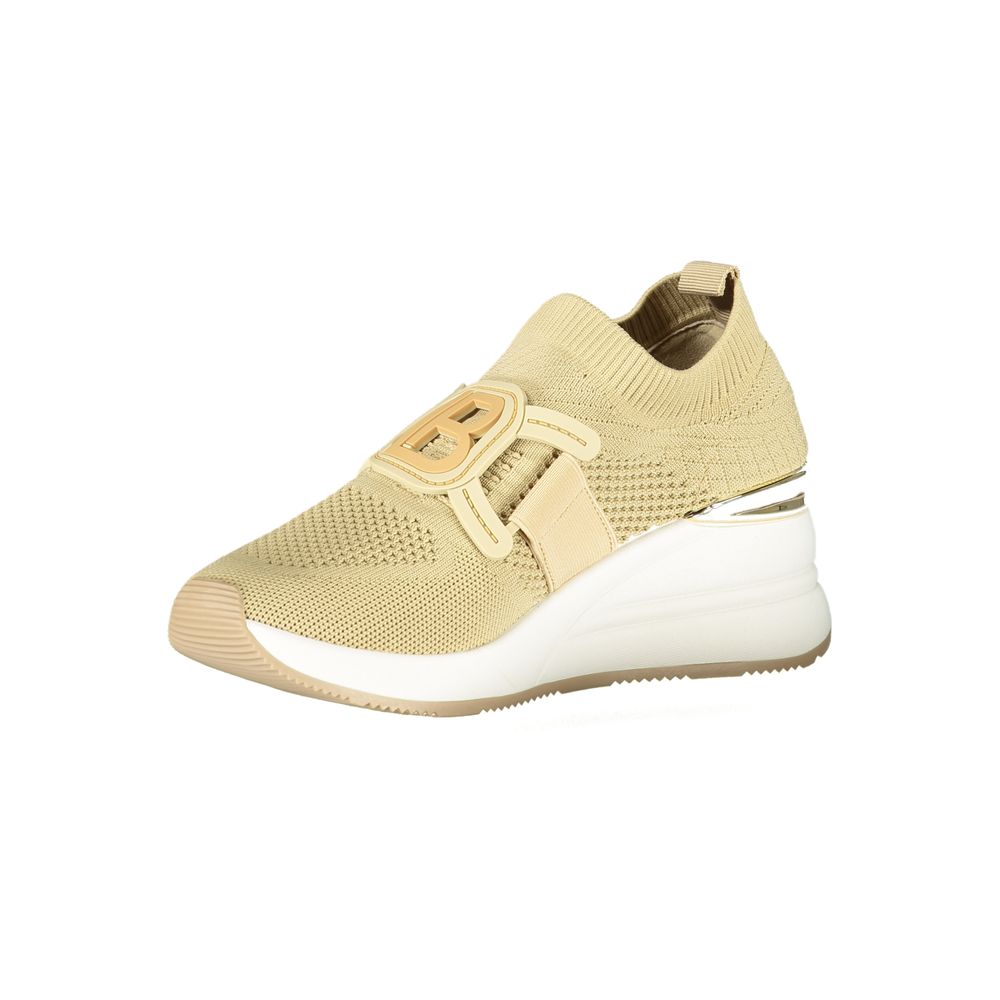 Laura Biagiotti Beige Polyester Sneaker
