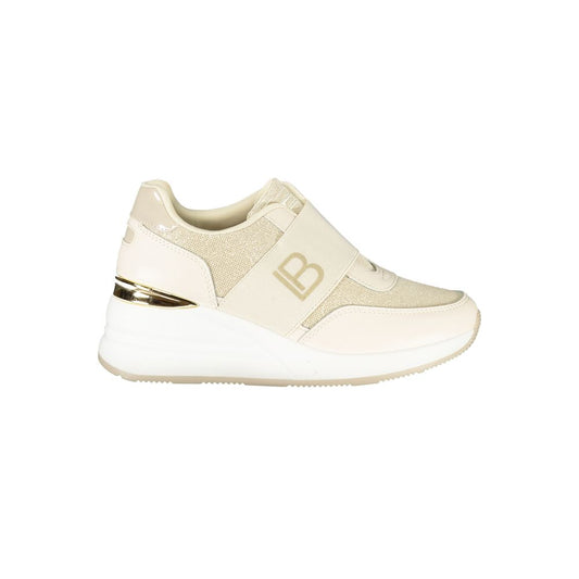 Laura Biagiotti Beige Polyester Sneaker