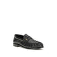 Saint Laurent Black Lamb Ovis Aries Aries Slip-On Loafers